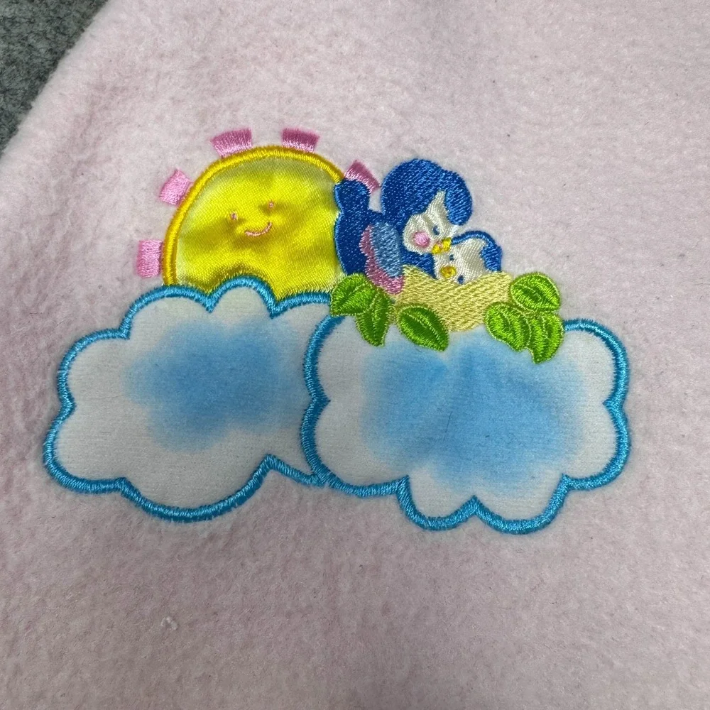 Fisher Price Flutterbye Dreams Pink Fleece Doll Lovey Security Blanket 15